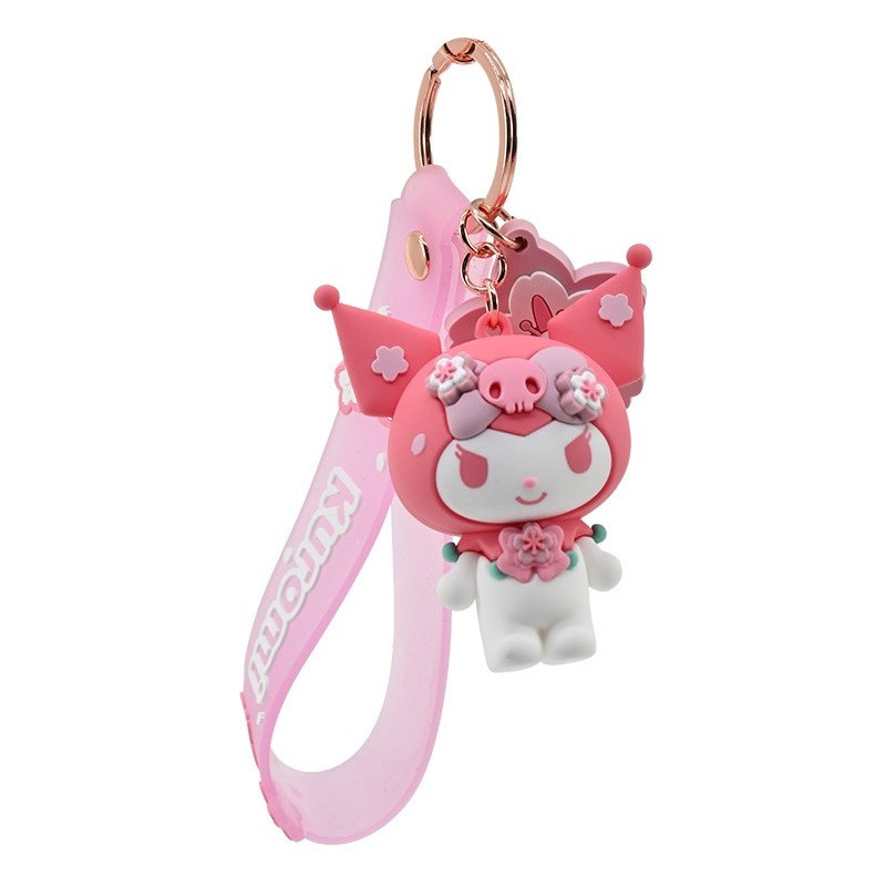 Sanrio - Porte-clé Sakura Series : Kuromi