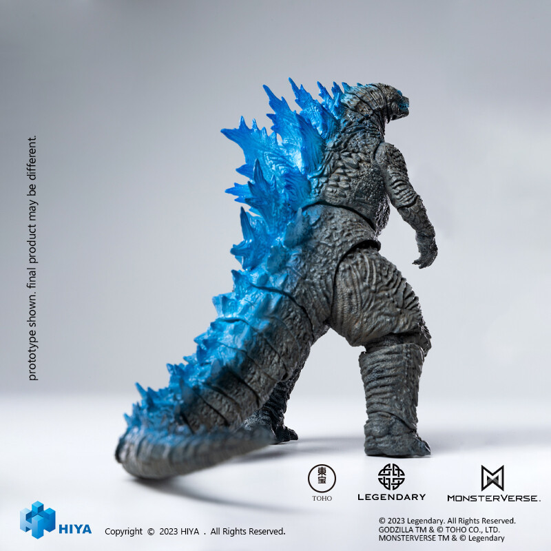 Godzilla vs. Kong - Figurine Exquisite Basic Heat Ray Godzilla Translucent Version 18 cm