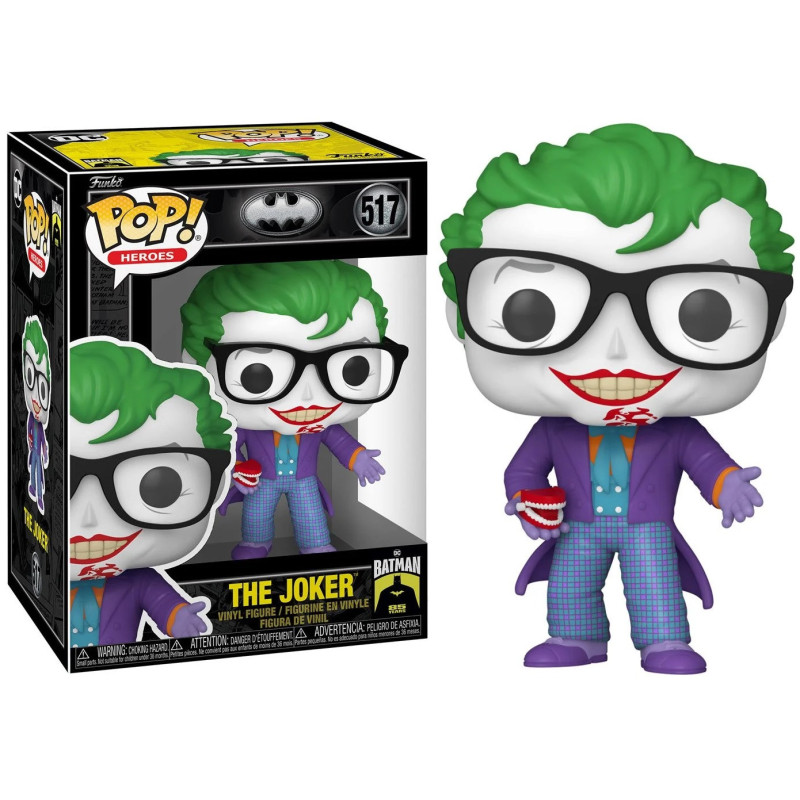 Batman 85th Anniversary - Pop! Heroes - The Joker with Teeth n°517