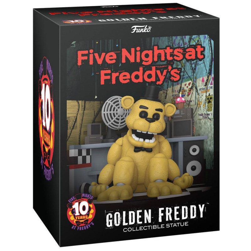 Five Nights at Freddy's - Statue vinyle Golden Freddy 30 cm 