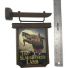 An American Werewolf in London - Réplique mini Slaughtered Lamb Pub Sign 6 cm