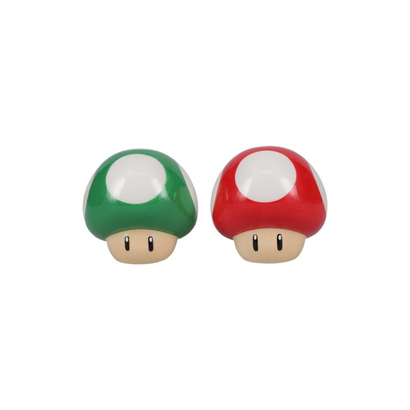 Super Mario - Set Salière et Poivrière Champignons