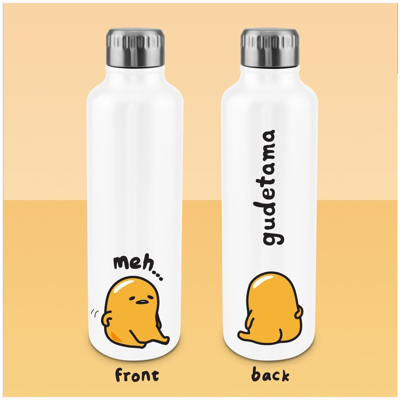 Gudetama - Bouteille gourde en métal 500 ml