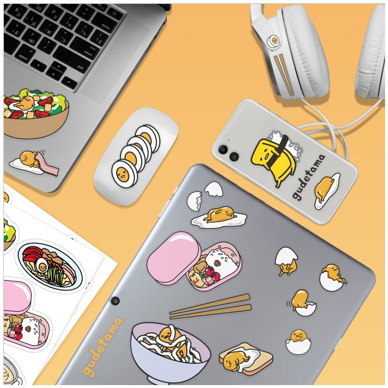 Gudetama - Set gadget decals