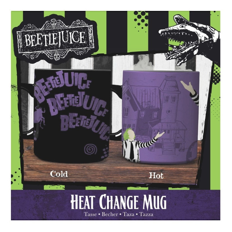 Beetlejuice - Mug thermo-réactif 300 ml