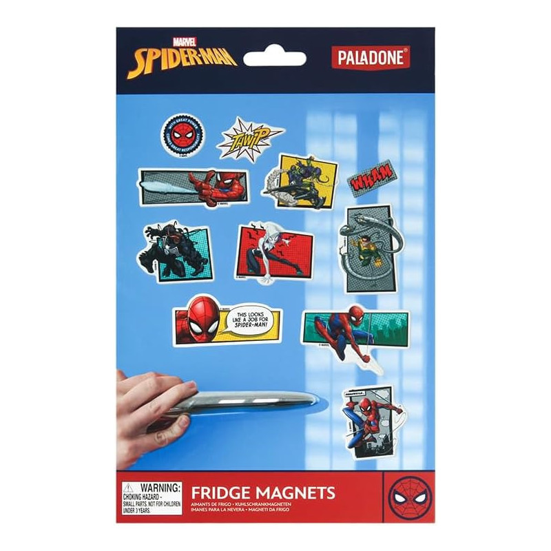 Marvel - Set de 3 feuilles d'aimants Spider-Man