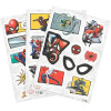 Marvel - Set de 3 feuilles d'aimants Spider-Man