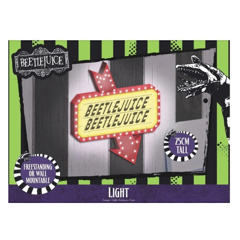 Beetlejuice - Lampe Sign 25 cm