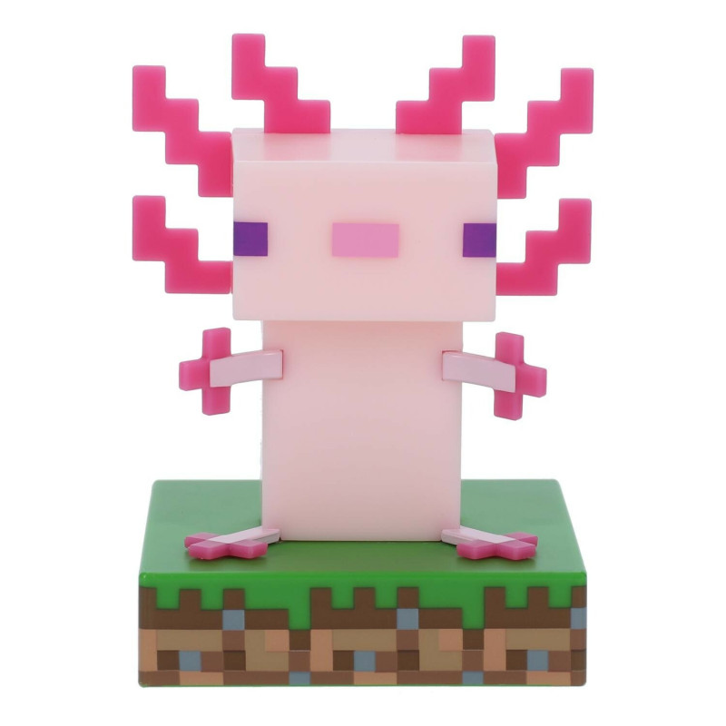 Minecraft - Lampe veilleuse Axolotl 11 cm