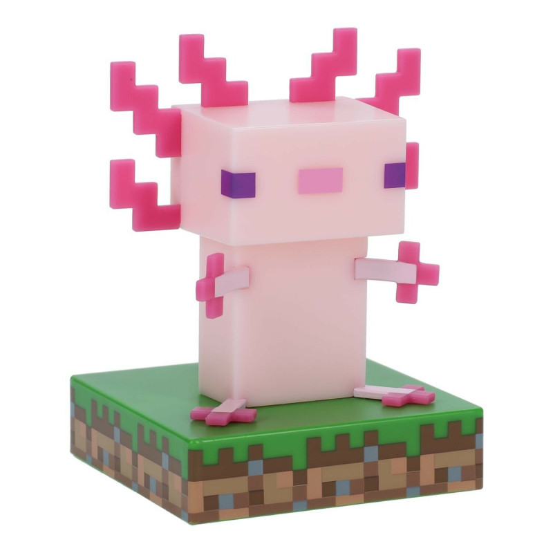 Minecraft - Lampe veilleuse Axolotl 11 cm