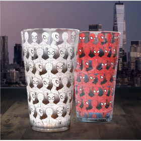 Marvel - Verre thermo-réactif Spider-Man