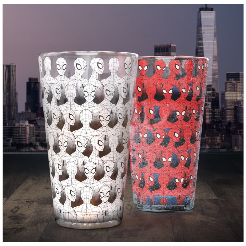 Marvel - Verre thermo-réactif Spider-Man