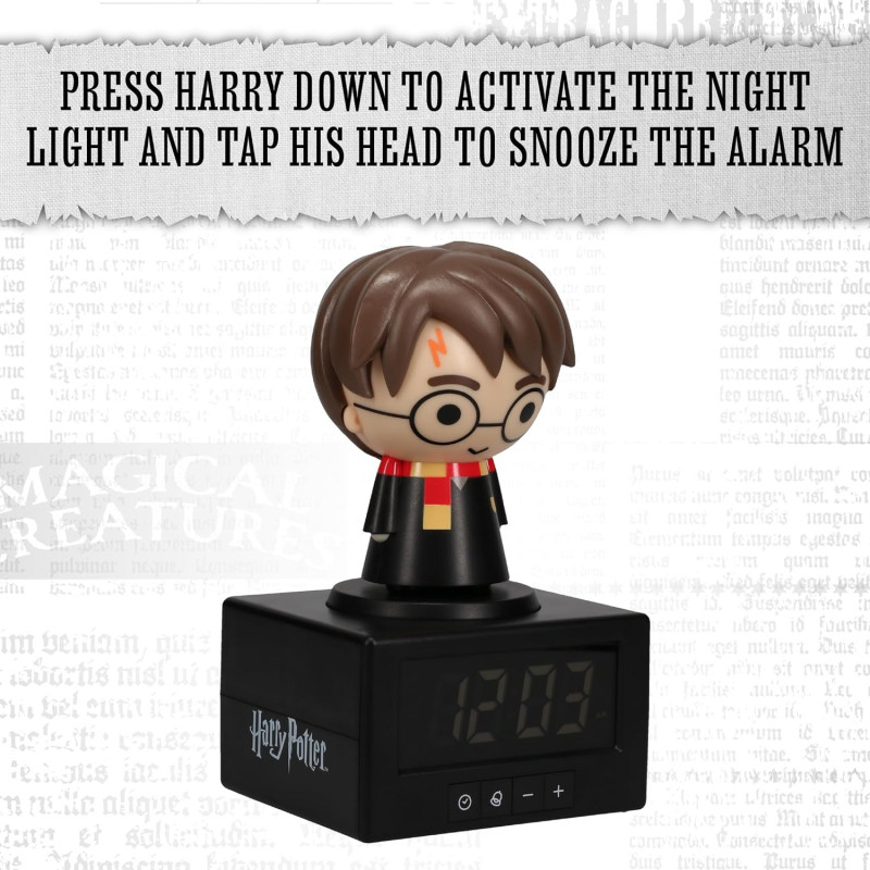 Harry Potter - Réveil lumineux 17 cm