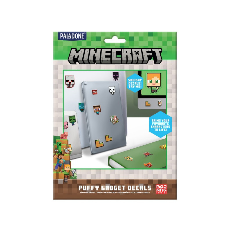 Minecraft - Set de gadget decals Puffy