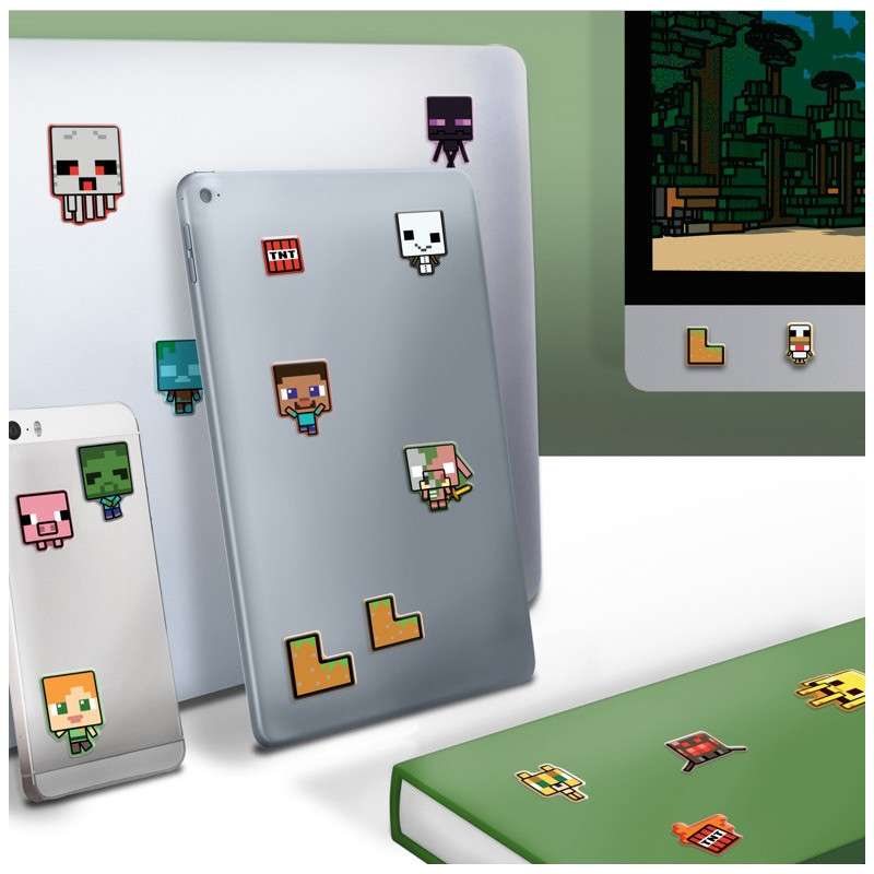 Minecraft - Set de gadget decals Puffy