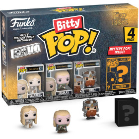 Lord of the Rings - Bitty Pop! - 4-pack Galadriel 2,5 cm