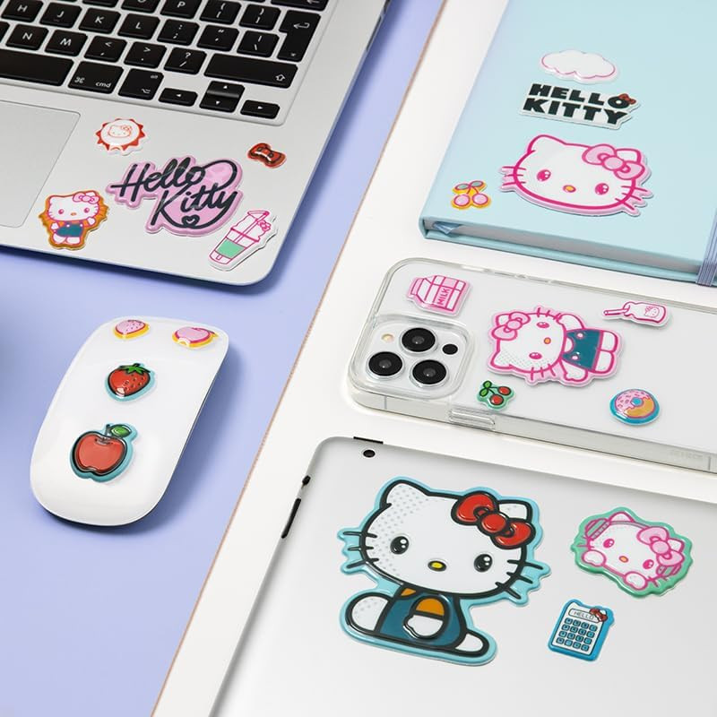 Sanrio - Set de gadget decals Puffy Hello Kitty