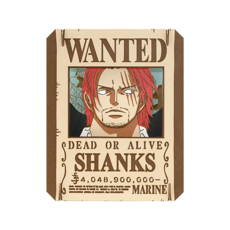 One Piece - Théâtre de papier Wanted Shanks