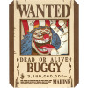 One Piece - Théâtre de papier Wanted Buggy