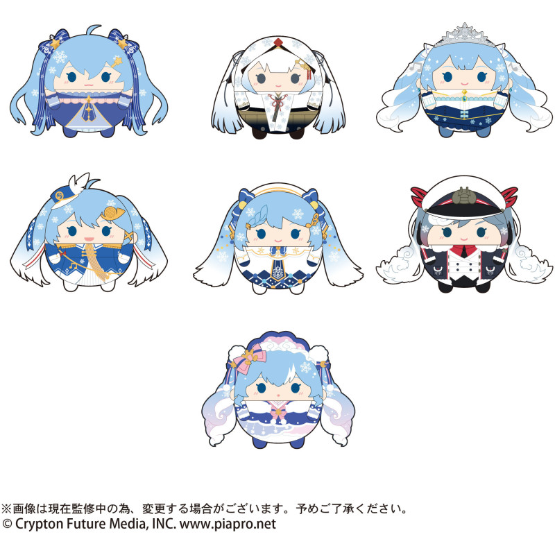 Hatsune Miku - Peluche Fuwa Kororin Snow Miku