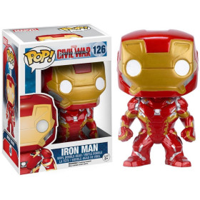 Marvel - Pop! Captain America Civil War - Iron Man n°126