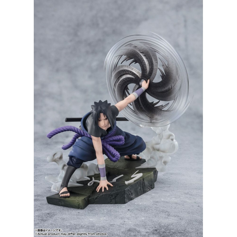 Naruto - Figurine Figuarts ZERO Extra Battle Sasuke Uchiha -The Light & Dark of the Mangekyo Sharingan BOITE OUVERTE