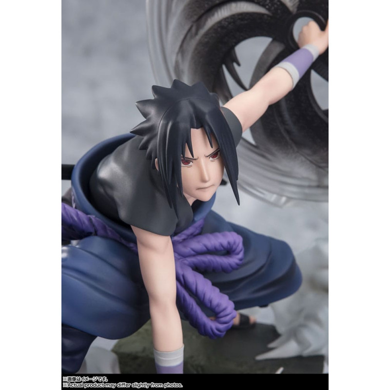 Naruto - Figurine Figuarts ZERO Extra Battle Sasuke Uchiha -The Light & Dark of the Mangekyo Sharingan BOITE OUVERTE