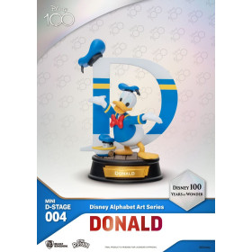 Disney - Figurine Mini D-Stage Donald (100 Years of Wonder Alphabet Art)