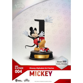 Disney - Figurine Mini D-Stage Mickey (100 Years of Wonder Alphabet Art)