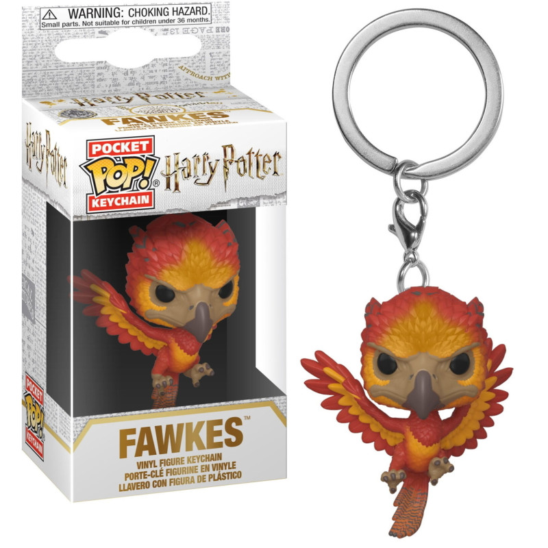 Harry Potter - Pop! Pocket - porte-clé Fawkes