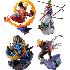 One Piece - Petitrama Set figurines Logbox Re Birth Wano Kuni Vol. 1