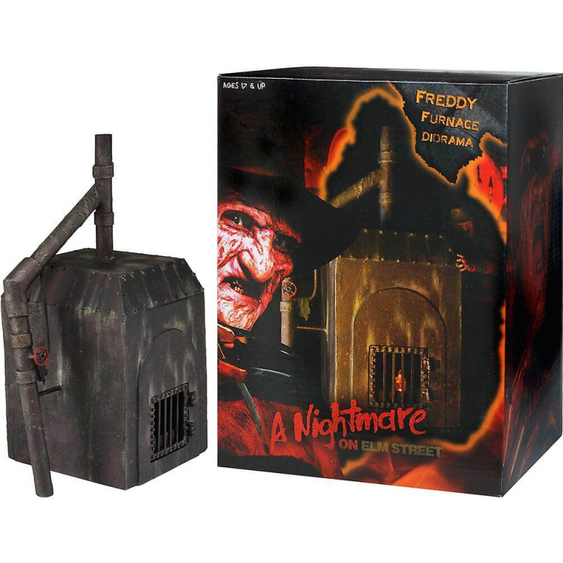 Nightmare on Elm Street - Diorama Freddy's Furnace 23 cm