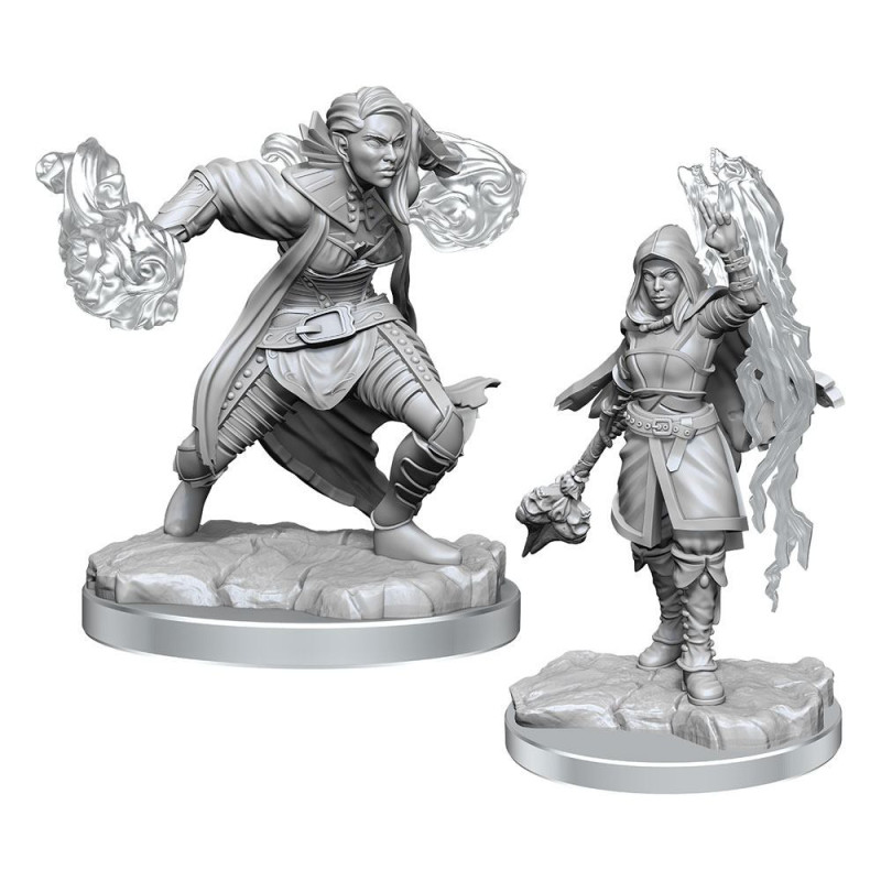 Dungeons & Dragons: Nolzur’s Marvelous - Figurines miniatures à peindre Half-Elf Warlock