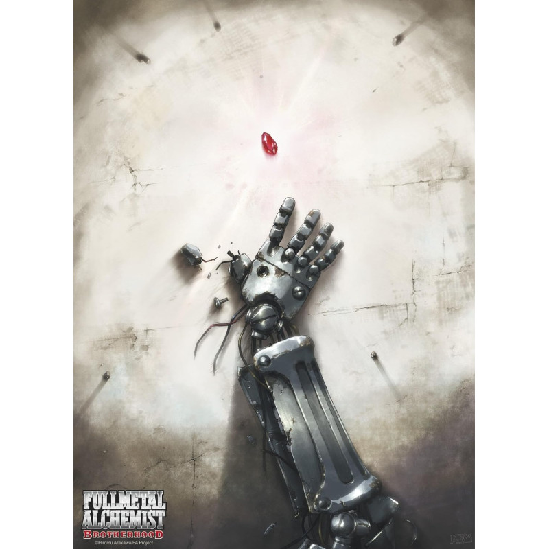 Fullmetal Alchemist - Poster Pierre Philosophale 52 x 38 cm