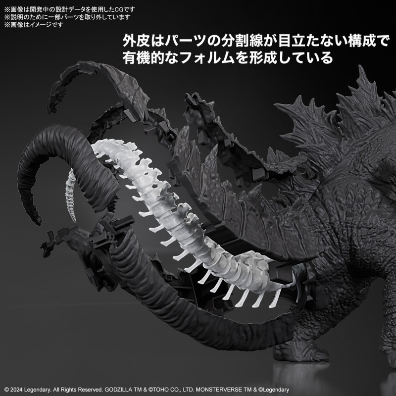 FÉVRIER 2025 : Godzilla X Kong: The New Empire - Model Kit Godzilla