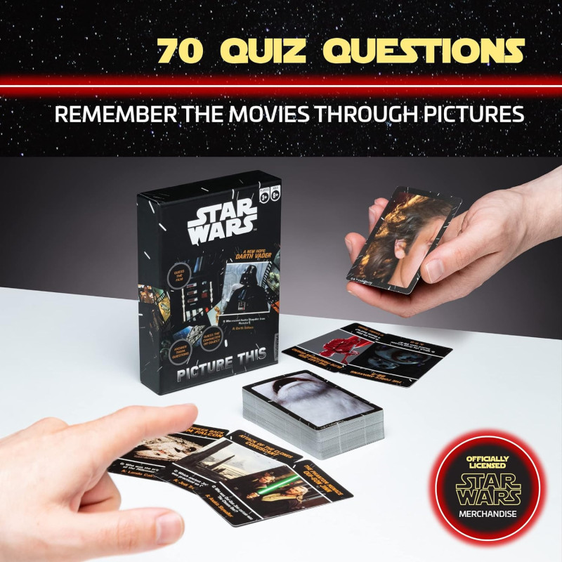 Star Wars - Jeu de société trivia Picture This (en anglais)