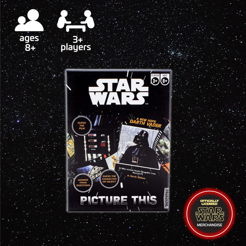 Star Wars - Jeu de société trivia Picture This (en anglais)