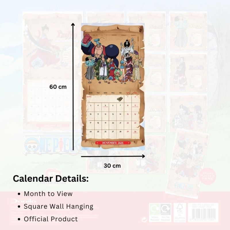 One Piece - Calendrier 2025