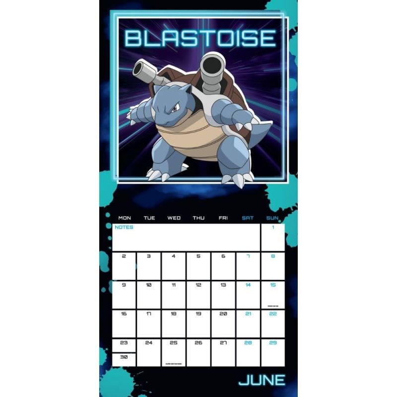 Pokemon - Calendrier 2025