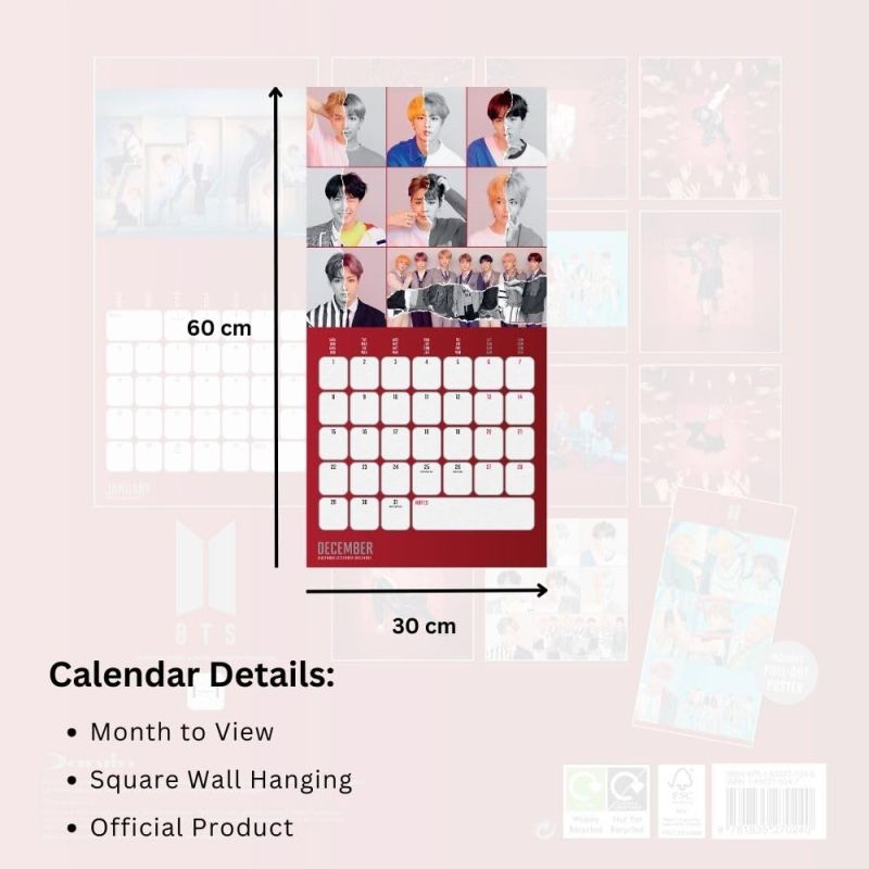 BTS - Calendrier 2025