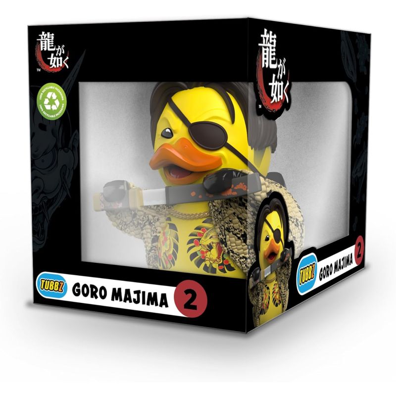 Yakuza - Figurine canard TUBBZ Majima 10 cm