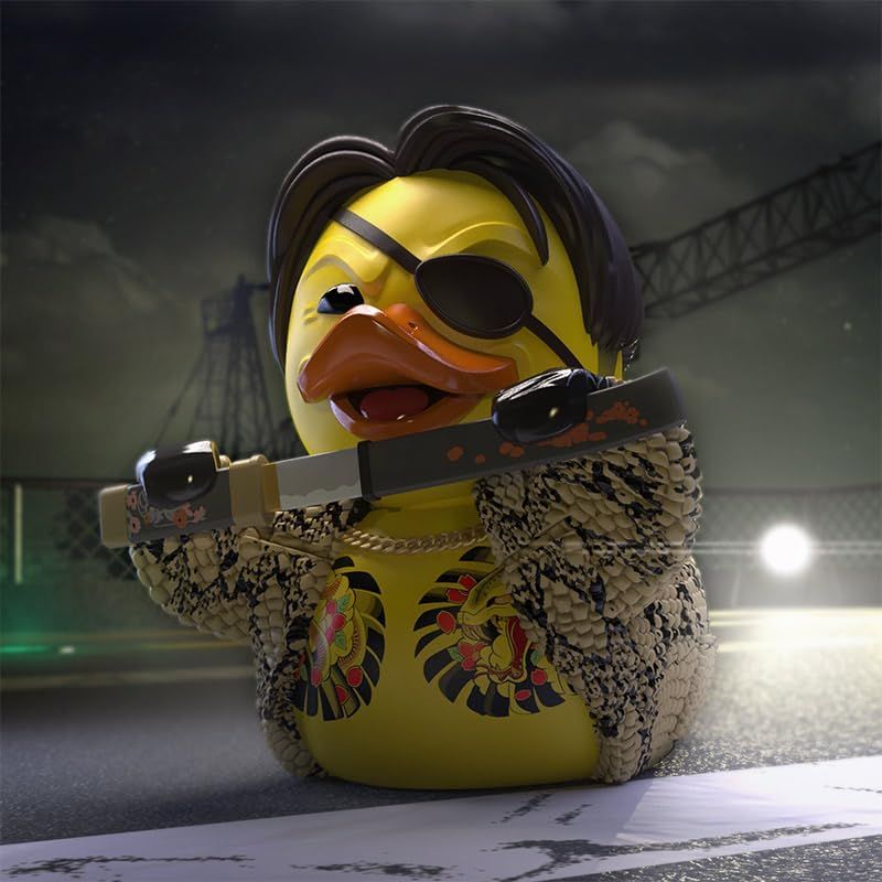 Yakuza - Figurine canard TUBBZ Majima 10 cm