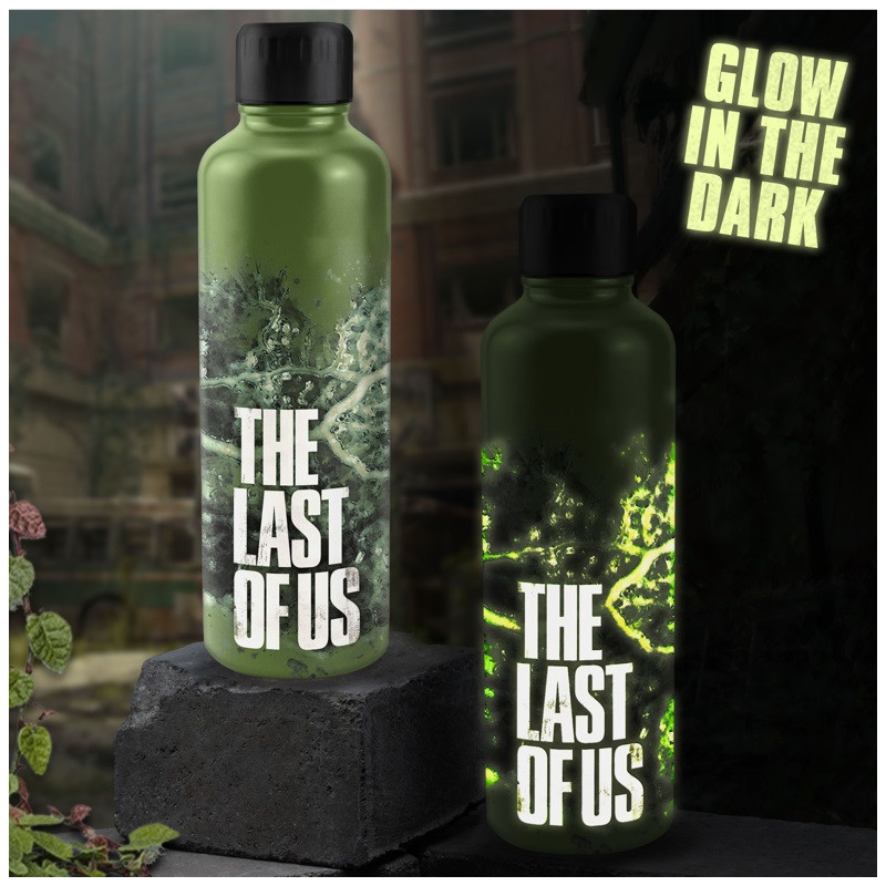 The Last of Us - Bouteille gourde en métal 500 ml phosphorescente