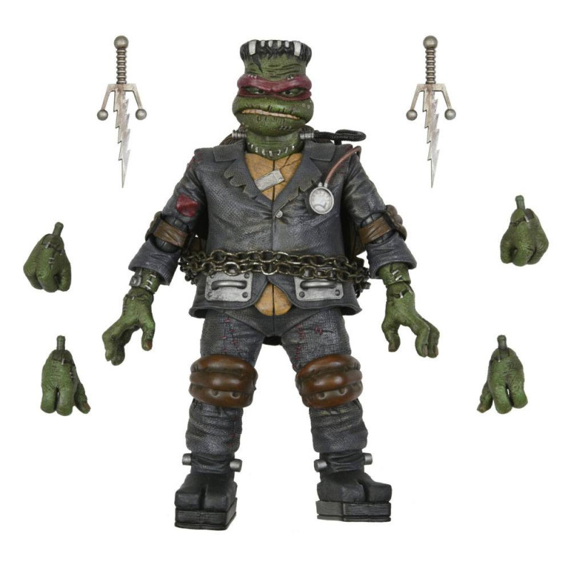 Universal Monsters x TMNT - Figurine Raphael as Frankenstein's Monster