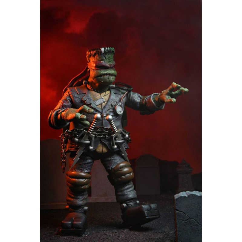 Universal Monsters x TMNT - Figurine Raphael as Frankenstein's Monster