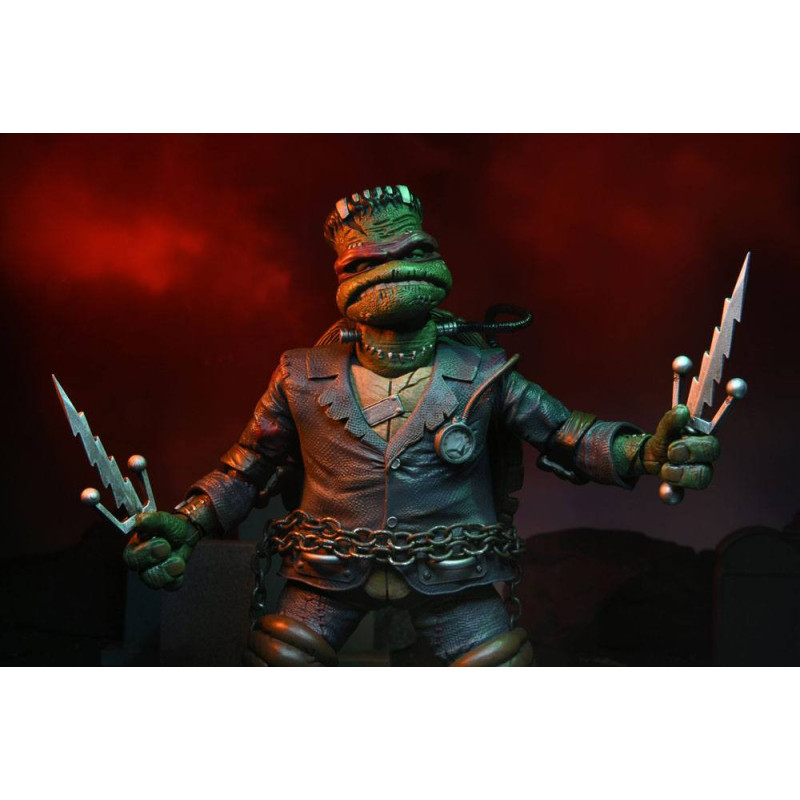 Universal Monsters x TMNT - Figurine Raphael as Frankenstein's Monster