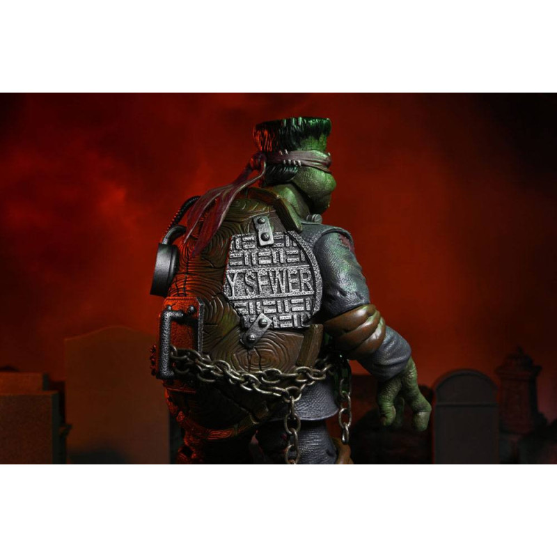 Universal Monsters x TMNT - Figurine Raphael as Frankenstein's Monster