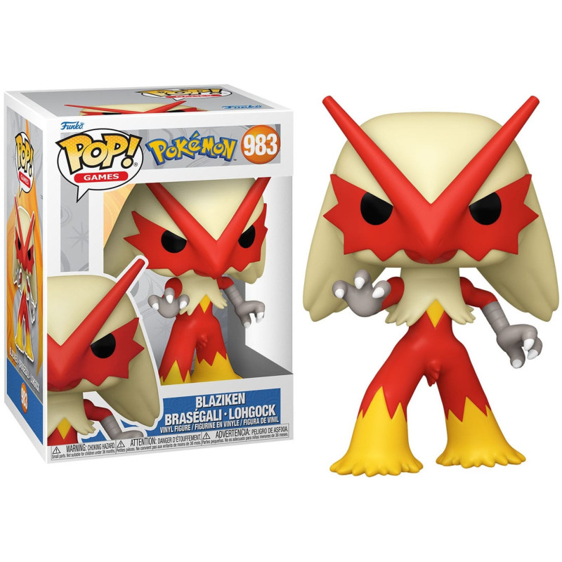 Pokemon - Pop! - Blaziken (Braségali) n°983