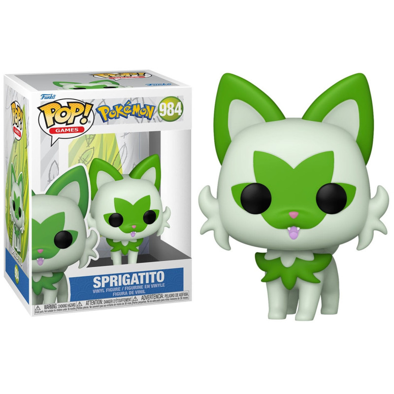 Pokemon - Pop! - Sprigatito (Poussacha) n°984