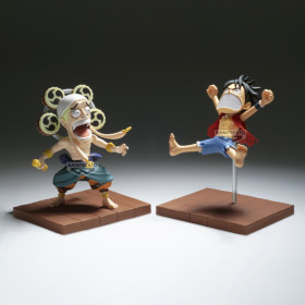 AVRIL 2025 : One Piece - Figurine WCF Log Stories Luffy & Enel